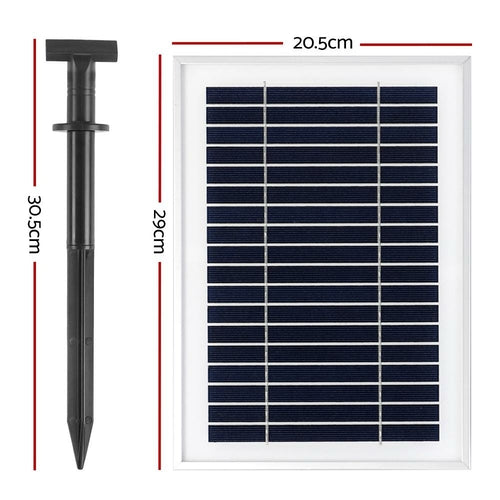 Bomba Solar Submersível Gardeon com Bateria — Fonte para Lago e Jardim
