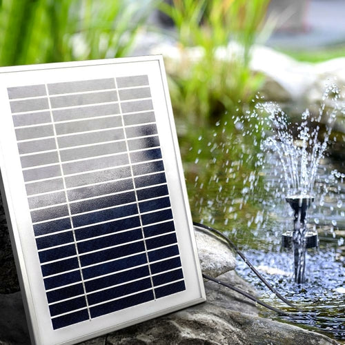 Bomba Solar Submersível Gardeon com Bateria — Fonte para Lago e Jardim