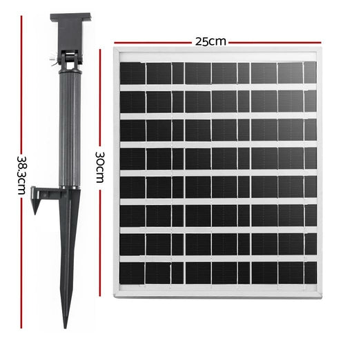 Bomba Solar para Lago e Jardim — Painel Grande 8.2W