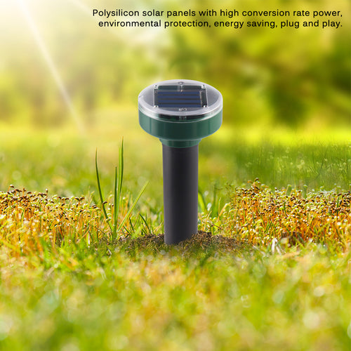 Repelente Ultrasssónico Solar para Roedores — Pack de 4 Unidades