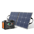 Estação de Energia Portátil 200W com Painel Solar 50W