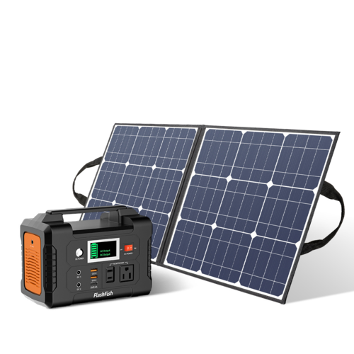 Estação de Energia Portátil 200W com Painel Solar 50W